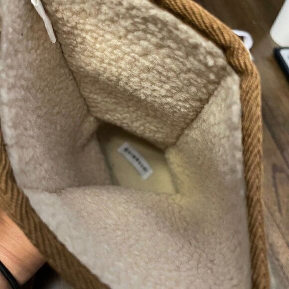 Airwalk Emma Star Pattern Brown Cognac Cozy Boots - Picture 4 of 8